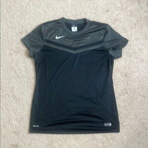 Nike Black Fitted Short Sleeve T-Shirt